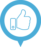 Lamars Home Decorators. Thumbs up Icon